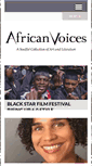 Mobile Screenshot of africanvoices.com